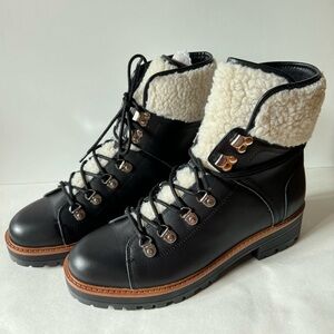 Marc Fisher Isalia Lace-Up Hiker Ankle Boots